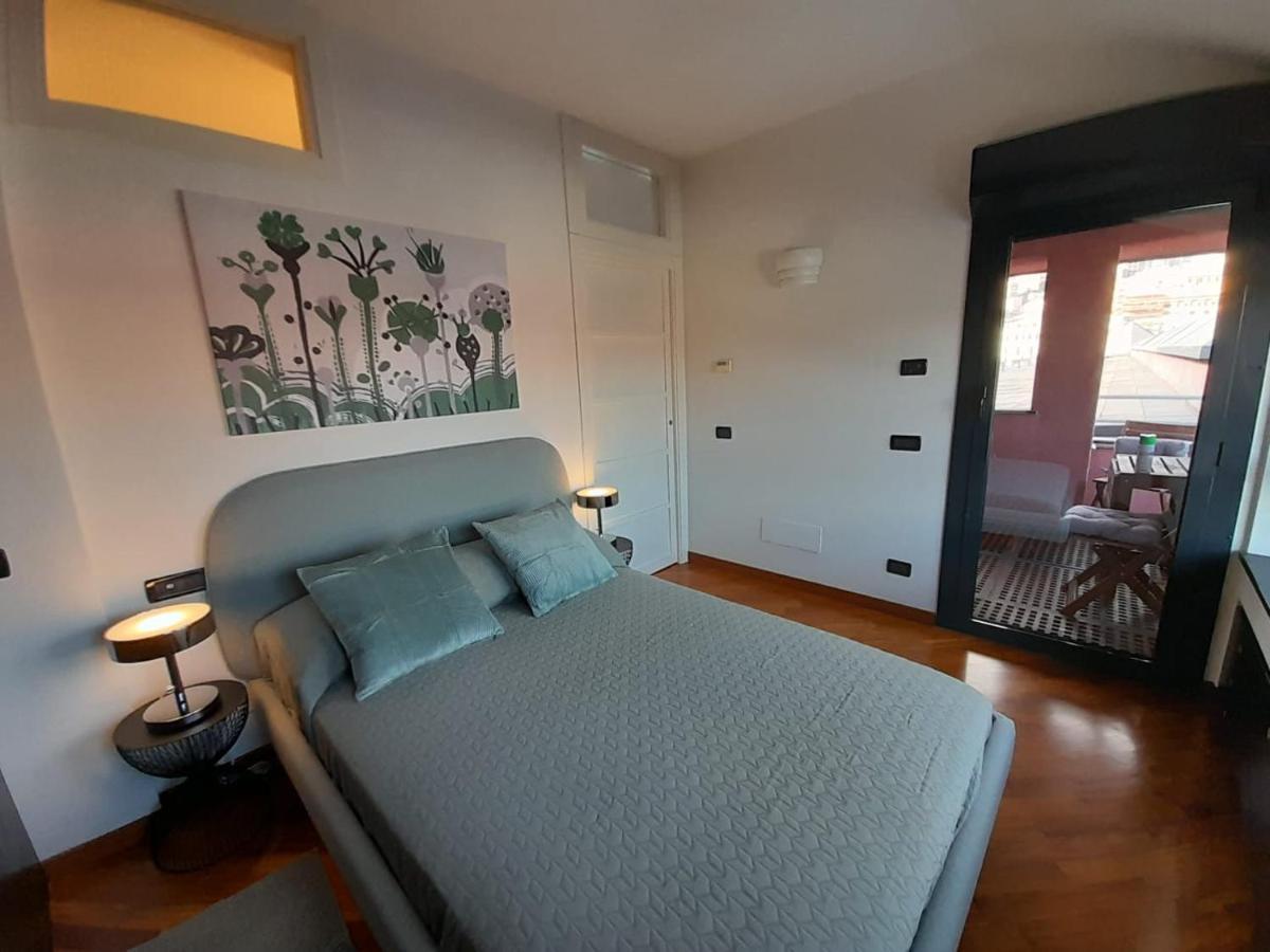 Bilocale Vista Mare Con Terrazzo-Porto Antico- Parcheggio Scontato Apartment เจนัว ภายนอก รูปภาพ