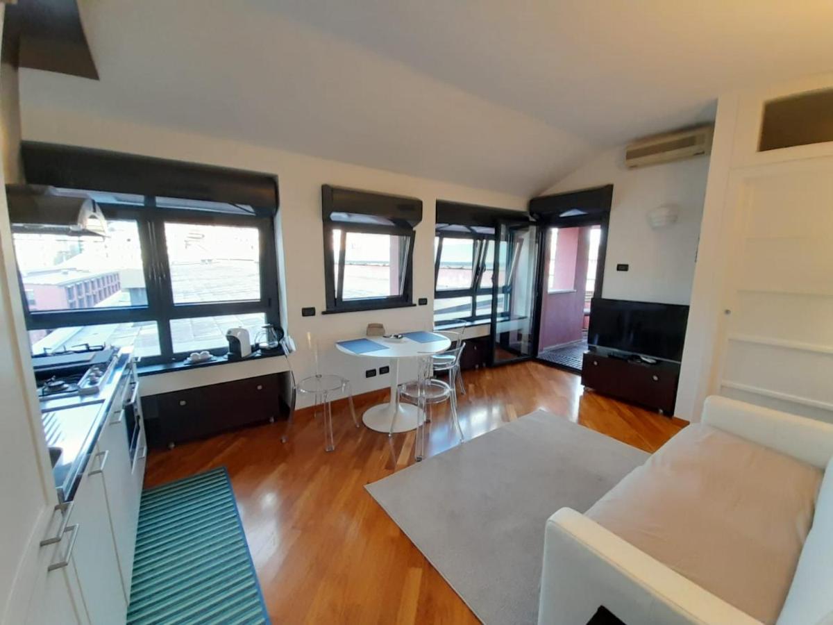 Bilocale Vista Mare Con Terrazzo-Porto Antico- Parcheggio Scontato Apartment เจนัว ภายนอก รูปภาพ