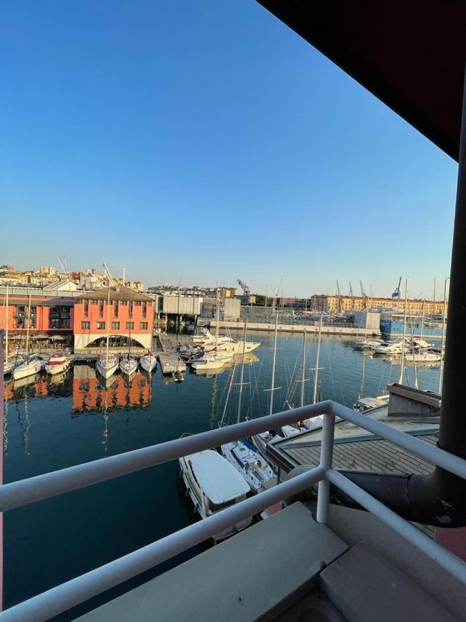 Bilocale Vista Mare Con Terrazzo-Porto Antico- Parcheggio Scontato Apartment เจนัว ภายนอก รูปภาพ
