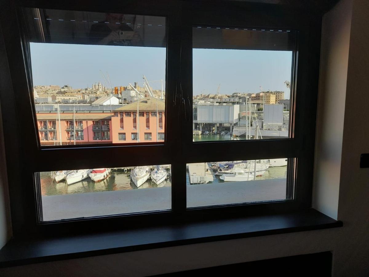 Bilocale Vista Mare Con Terrazzo-Porto Antico- Parcheggio Scontato Apartment เจนัว ภายนอก รูปภาพ